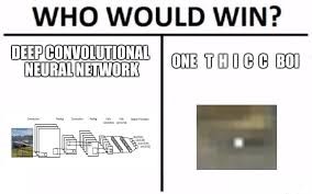 Generative Modelling 3 Cover, DNN vs Perturbation. Who would win?. Source: https://www.reddit.com/r/ProgrammerHumor/comments/79g0m6/one_pixel_attack_for_fooling_deep_neural_networks/