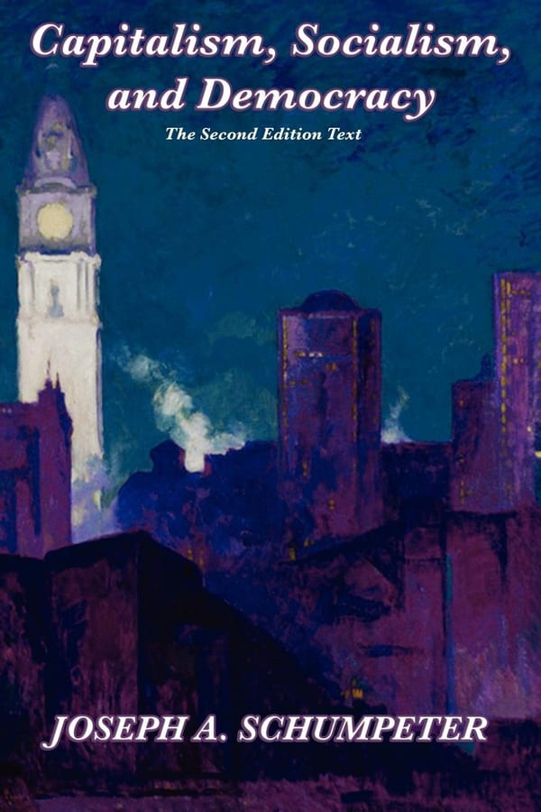 Cover of Capitalism, Socialism, and Democracy