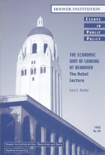 Cover of The Economic Way of Looking at Behavior