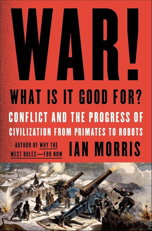 Cover of War! What Is It Good For?: Conflict and the Progress of Civilization from Primates to Robots